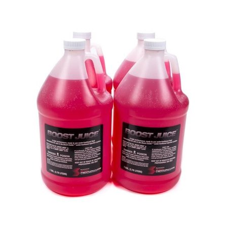 SNOW PERFORMANCE Snow Performance SNO40008 Boost Juice Water Injection Mixture 49 Percent Methanol 51 Percent Water; 1 gal - Case of 4 SNO40008